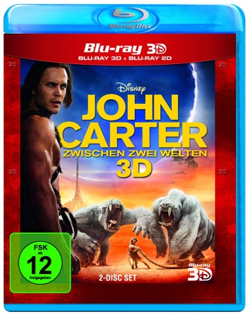 John Carter (Disney) [Blu-Ray 3D]+[Blu-Ray]