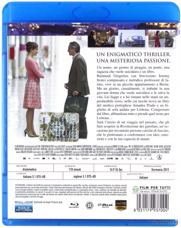 Night Train to Lisbon (Nocny pociąg do Lizbony) [Blu-Ray]