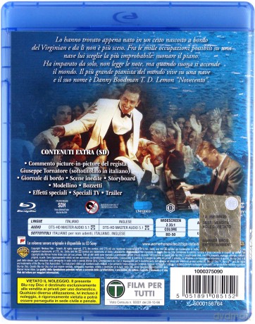 The Legend of 1900 (1900: Człowiek legenda) [Blu-Ray]