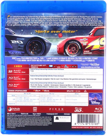 Cars 3 (Auta 3) (Disney) [Blu-Ray 3D]+[2xBlu-Ray]