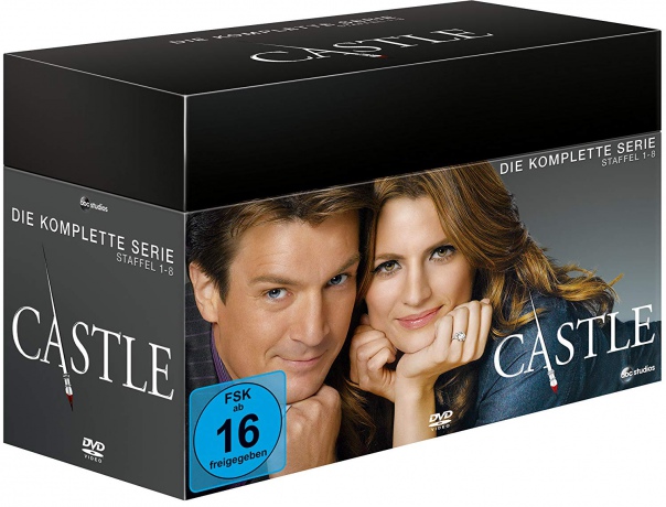 Castle Season 1-8 [BOX] [45DVD]