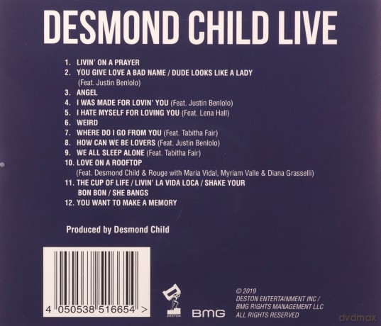 Desmond Child: Desmond Child Live [CD]