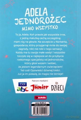 Adela, jednorożec mimo woli - Ludivine Irolla [KSIĄŻKA]