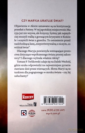 Akita. Objawienia i przesłania - Tomasz P. Terlikowski [KSIĄŻKA]
