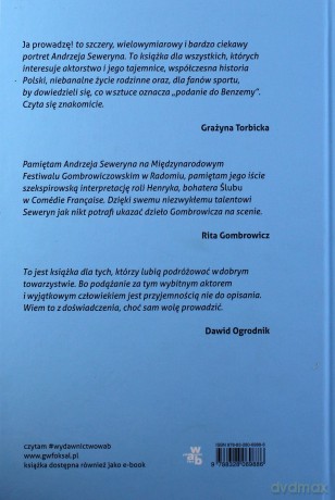 Andrzej Seweryn. Ja prowadzę - Łukasz Klinke, Arkadiusz Bartosiak [KSIĄŻKA]