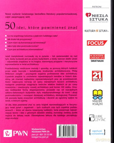 Architektura. 50 idei, które powinieneś znać - Philip Wilkinson [KSIĄŻKA]
