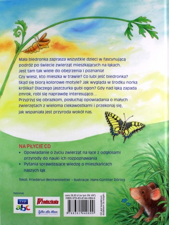 Biedronka i inni mieszkańcy łąki. Przyroda to przygoda - Reichenstetter Friederun [KSIĄŻKA]