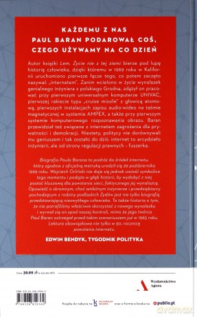 Człowiek, który wynalazł internet. Biografia Paula Barana - Wojciech Orliński [KSIĄŻKA]