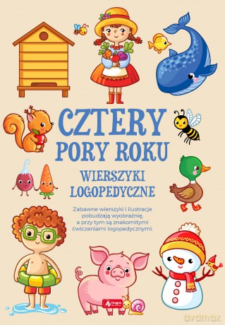 Cztery pory roku. Wierszyki logopedyczne - Sylwia Chmiel [KSIĄŻKA]