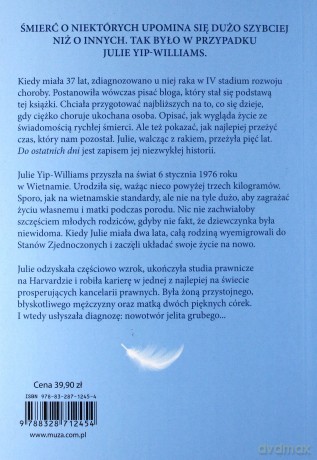Do ostatnich dni - Julie Yip-Williams [KSIĄŻKA]