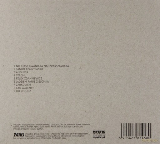 Projekt Warszawiak: Projekt Warszawiak (digipack) [CD]
