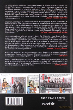Dziennik Anne Frank. Powieść graficzna - Ari Folman, David Polonsky [KOMIKS]