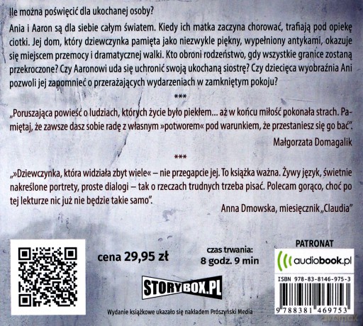 Dziewczynka, która widziała zbyt wiele - Małgorzata Warda [AUDIOBOOK]