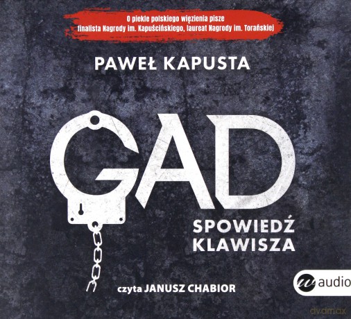 Gad. Spowiedź klawisza - Paweł Kapusta [AUDIOBOOK]