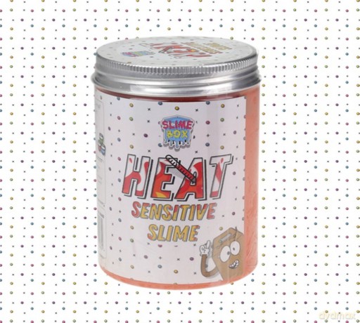 Gotowy slime heat sensitive pomarańczowy żółty 250 ml