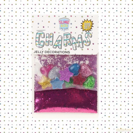 Gotowy slime jelly charms set