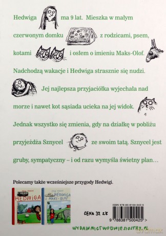 Hedwiga i lato ze sznyclem - Frida Nilsson [KSIĄŻKA]
