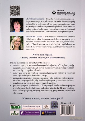 Homeopatyczne symbole uzdrawiające. Najnowsze odkrycie medycyny energetycznej i informacyjnej - Christina Baumann, Roswitha Stark [KSIĄŻKA]