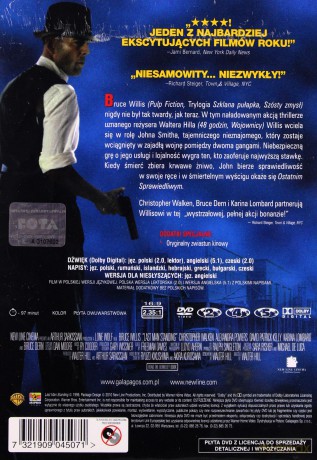 Ostatni sprawiedliwy [DVD]