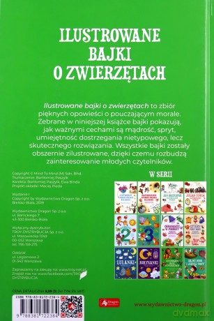 Ilustrowane bajki o zwierzętach [KSIĄŻKA]