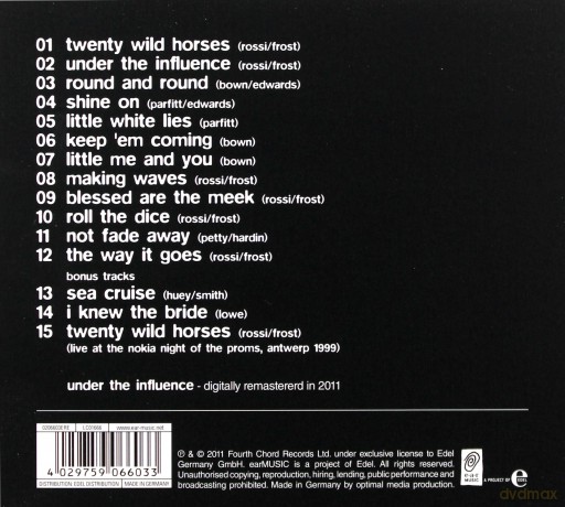 Status Quo: Under The Influence (Digipack) [CD]