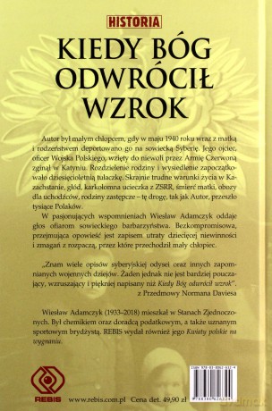 Kiedy bóg odwrócił wzrok - Wiesław Adamczyk [KSIĄŻKA]