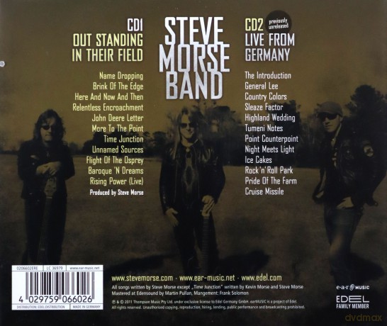 Steve Morse Band: Out Standing In Their Field Special Edition [2CD]