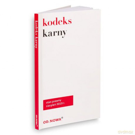 Kodeks karny 08.2019 [KSIĄŻKA]