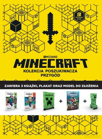 Kolekcja poszukiwacza przygód Minecraft - Stephanie Milton, Paddy Kempshall, David Mccomb [KSIĄŻKA]