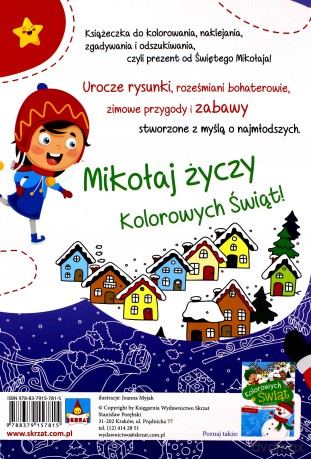Kolorowych świąt Mikołaj [KSIĄŻKA]