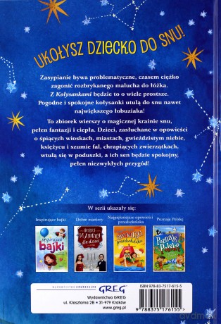 Kołysanki. Wiersze na dobranoc - Urszula Kamińska [KSIĄŻKA]