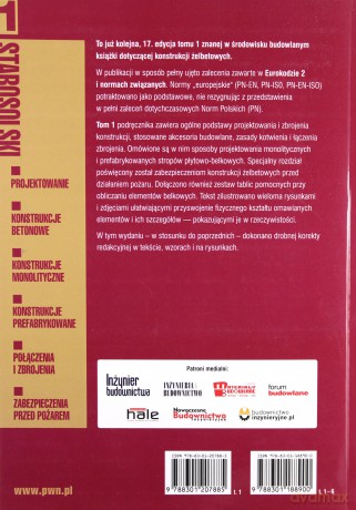 Konstrukcje żelbetowe według eurokodu 2 i norm związanych (Tom 1) - Włodzimierz Starosolski [KSIĄŻKA]