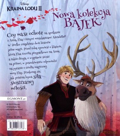 Kraina lodu 2 nowa kolekcja bajek - Suzanne Francis [KSIĄŻKA]