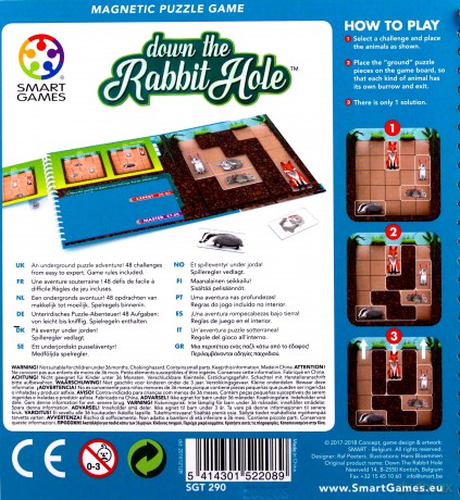 Królicza norka. Smart games [GRA]