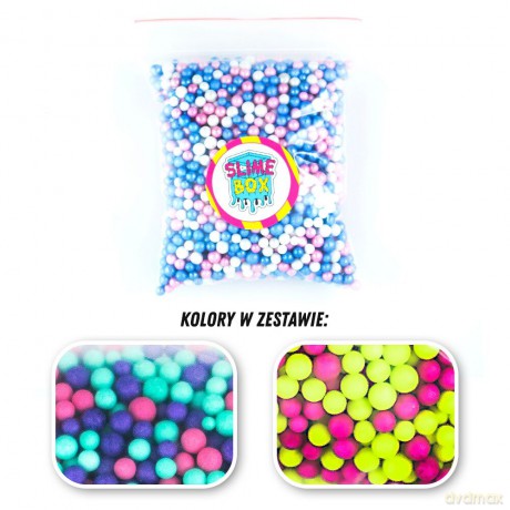 Kulki styropianowe zestaw nr 3 - 2 kolory (spring/candy)