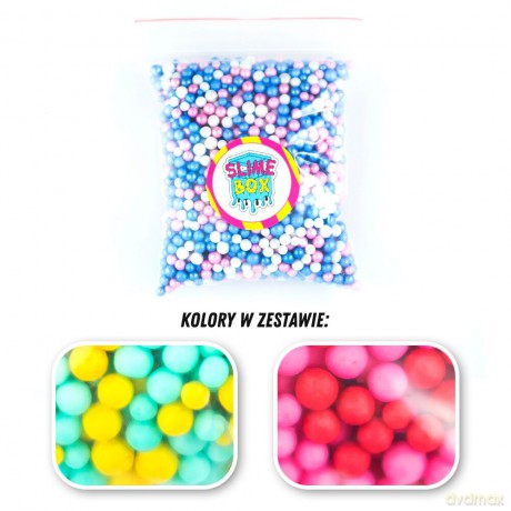 Kulki styropianowe zestaw nr 5 - 2 kolory (summer/love)