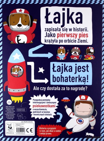 Łajka. Kosmiczny pies - Kim Crabeels [KSIĄŻKA]