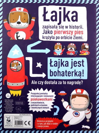 Łajka. Kosmiczny pies - Kim Crabeels [KSIĄŻKA]