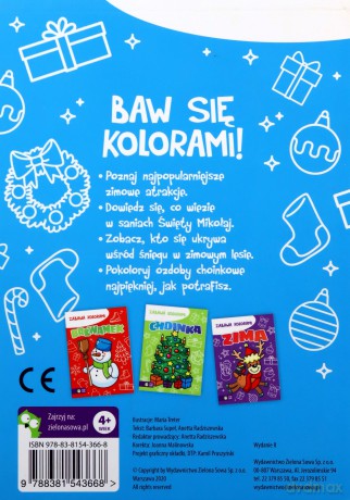 Mikołaj. Zabawa kolorami - Barbara Supeł, Anetta Radziszewska [KSIĄŻKA]