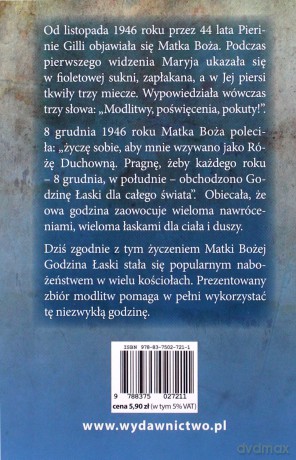 Modlitwy na godzinę. Łaski za wstawiennictwem Matki Bożej Róży duchownej [KSIĄŻKA]