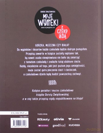 Moje wypieki z czekoladą - Dorota Świątkowska [KSIĄŻKA]