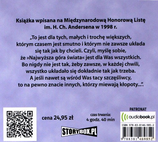 Najwyższa góra świata - Anna Onichimowska [AUDIOBOOK]