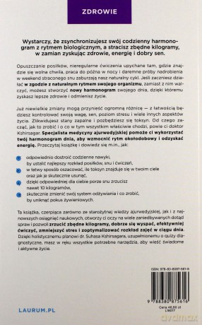 Naturalny rytm dobowy. Działaj w zgodzie ze swoim organizmem - Suhas G. Kshirsagar, Michelle D. Seaton [KSIĄŻKA]