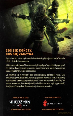 Wiedźmin Tom 7: Pani Jeziora - Andrzej Sapkowski [KSIĄŻKA]