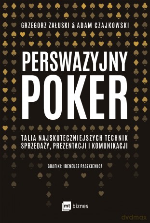 Perswazyjny poker. Talia najskuteczniejszych technik sprzedaży, prezentacji i komunikacji - Adam Czajkowski, Grzegorz Załuski [KSIĄŻKA]