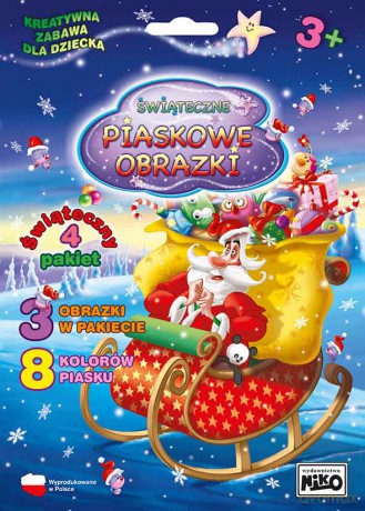 Piaskowe obrazki świąteczne pakiet nr 4