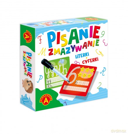 Pisanie, zmazywanie, literki, cyferki [GRA]