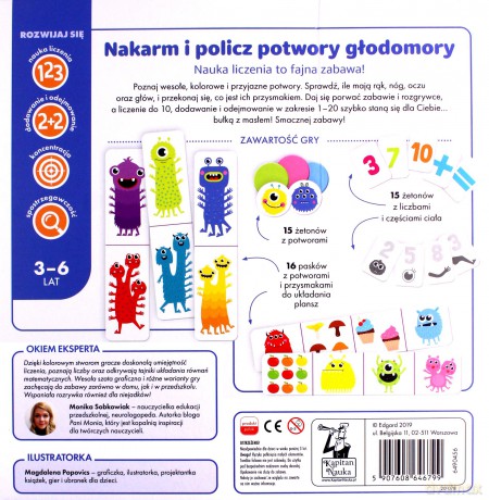 Potwory głodomory. Kapitan nauka [GRA]