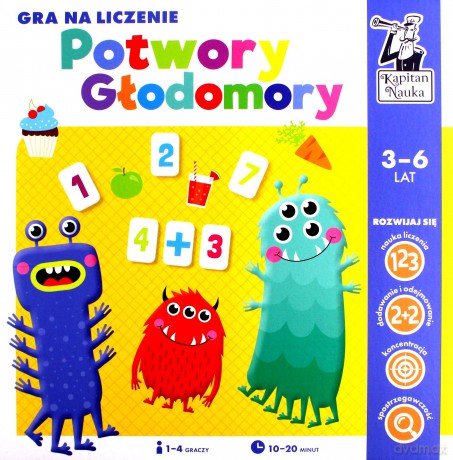Potwory głodomory. Kapitan nauka [GRA]