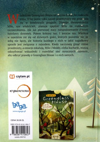 Przygoda w Greenglass house - Kate Milford [KSIĄŻKA]